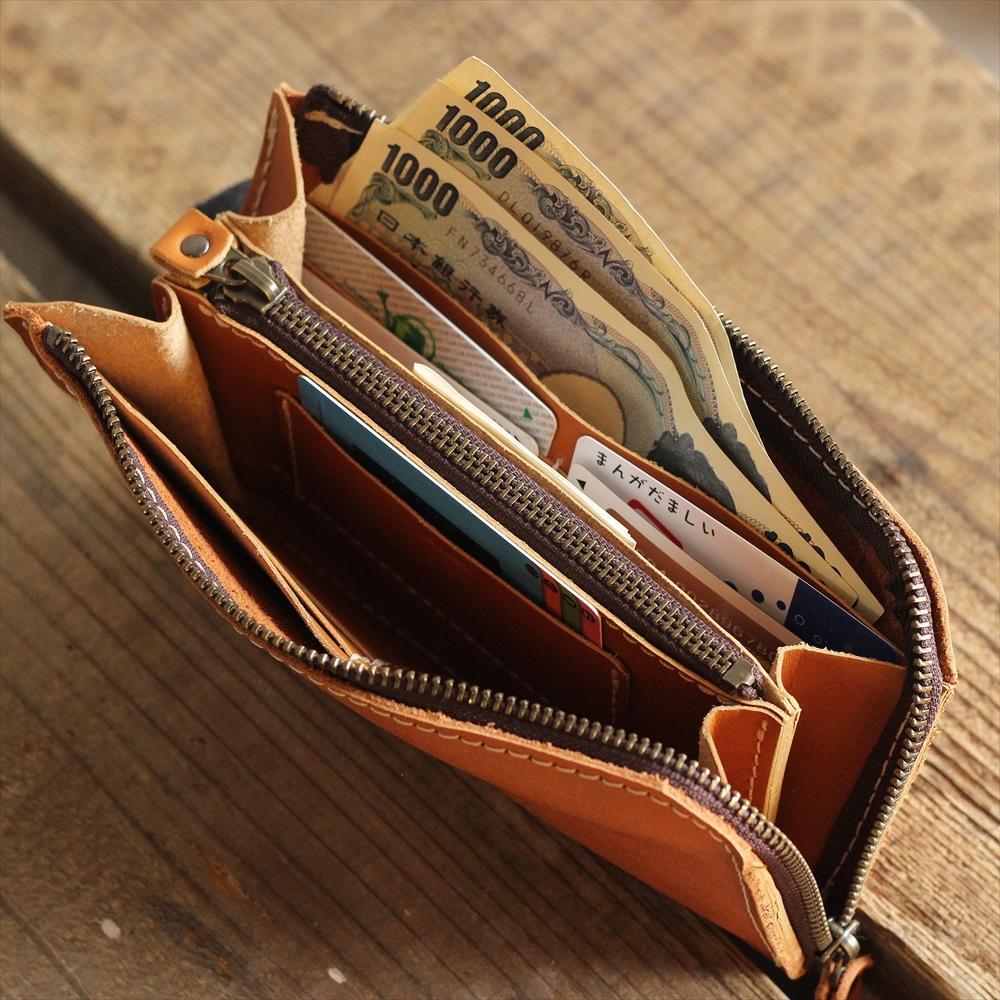 Papier Zip Around Wallet Leather Long