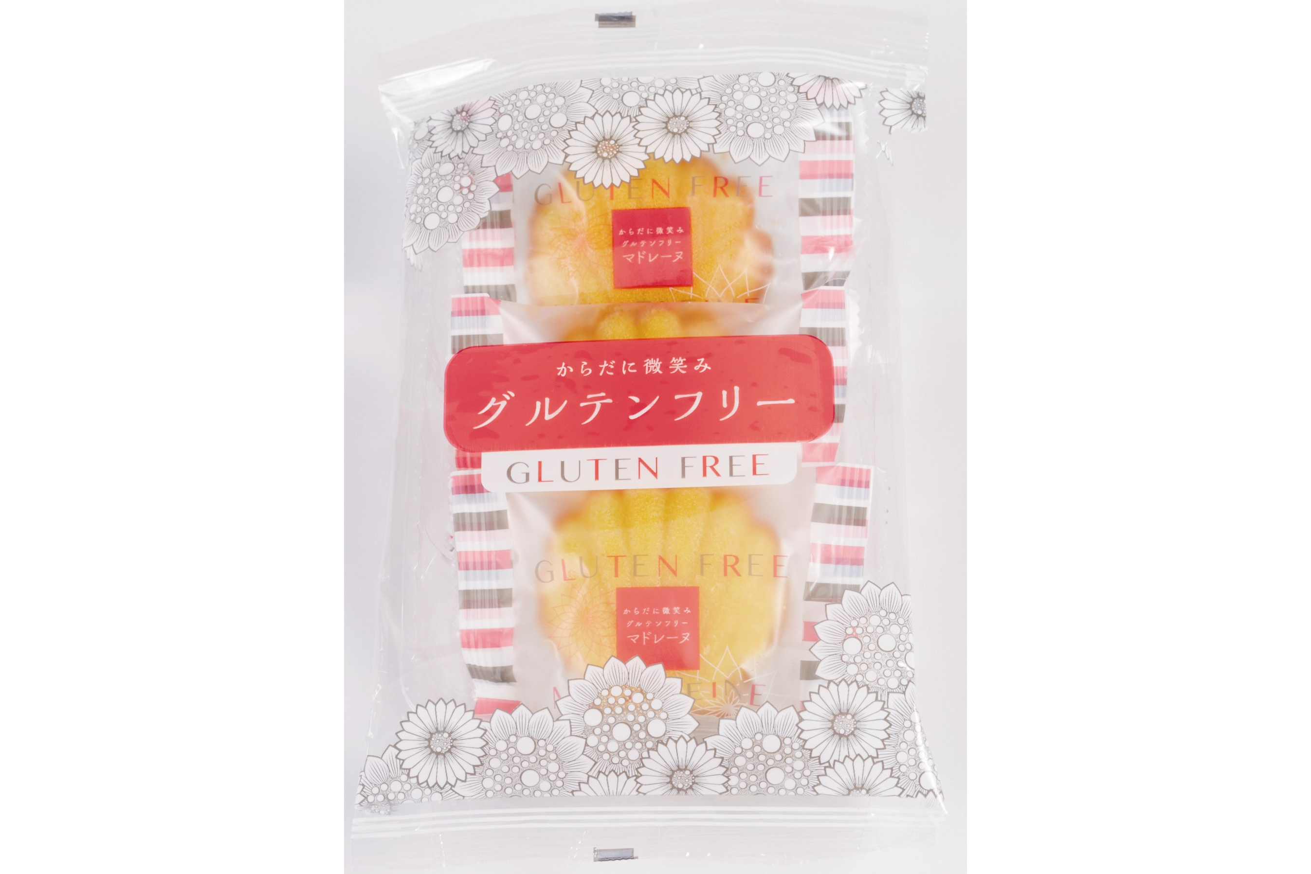 Body Smiling Gluten Free Madeleine 3 Pieces