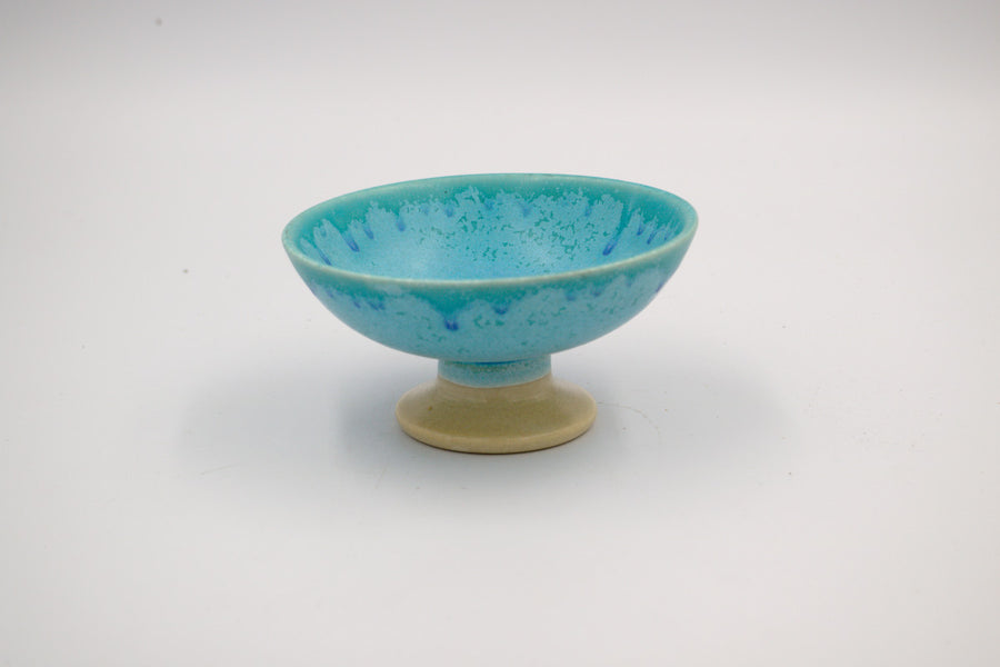 704914 Matte blue high bowl