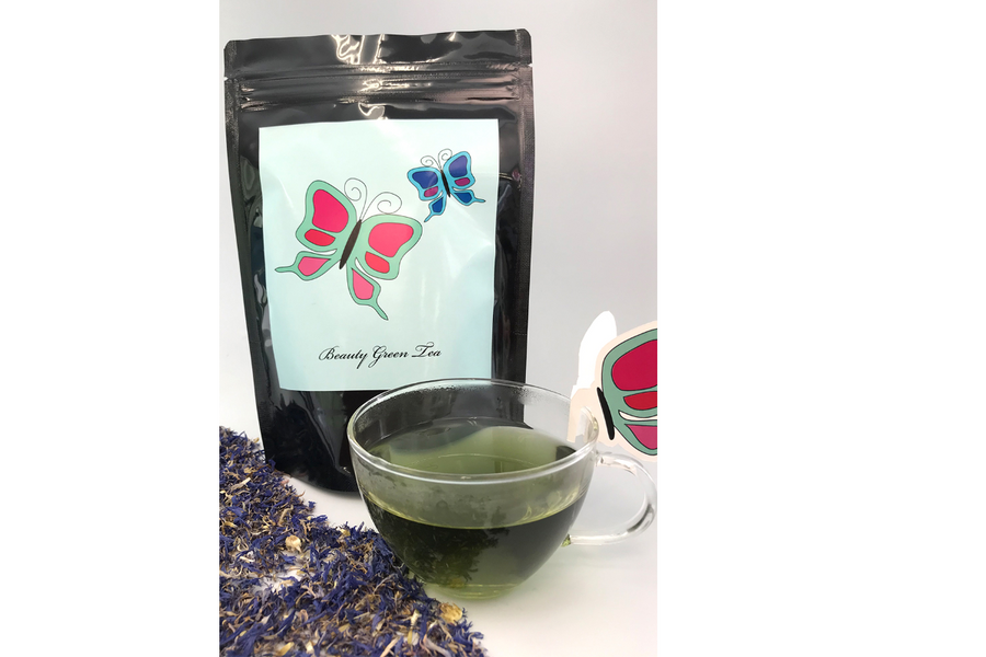 Beauty green tea