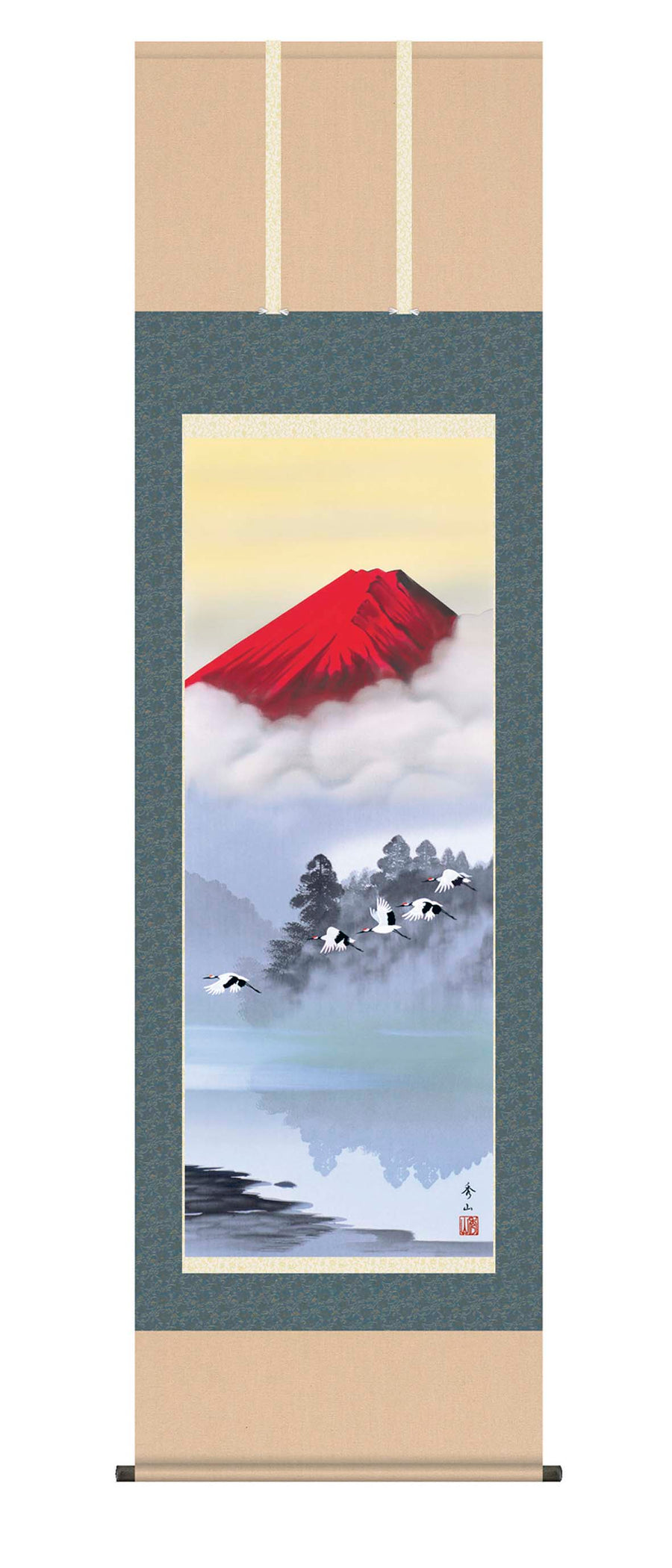 Aka-Fuji-Hisho (Red Mt. Fuji Flying)